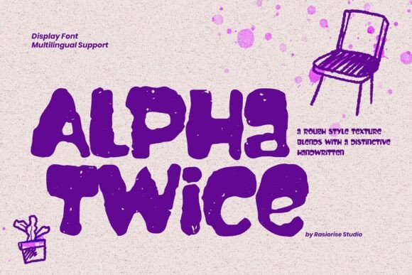Alpha Twice: A Display Font for High-Impact Digital Branding