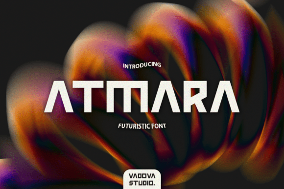 Atmara: A Futuristic Display Font with Editorial Poise