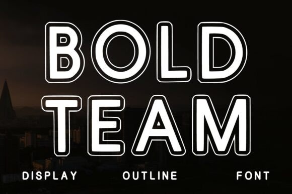 Bold Team: A Display Font That Anchors Editorial Mood