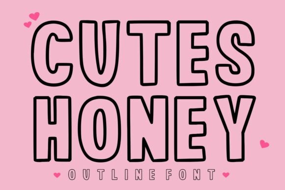 Cutes Honey: A Playful Display Font for Warm, Inviting Headlines