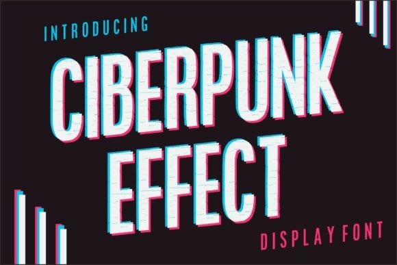 Cyberpunk Effect: A Display Font That Anchors Editorial Mood