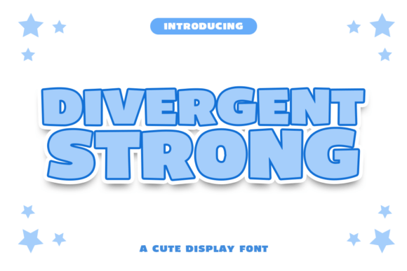 Divergent Strong: A Display Font That Moves With Purpose