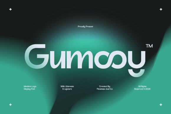 Gumooy: A Modern Display Font for Calm, Confident Editorial Design