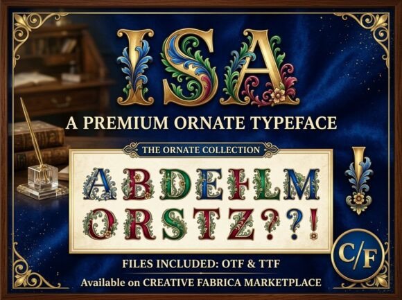 Isa: A Display Font That Brings Classical Elegance to Modern Branding