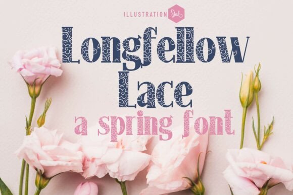 Longfellow Lace Family: A Display Font That Elevates Small Business Branding