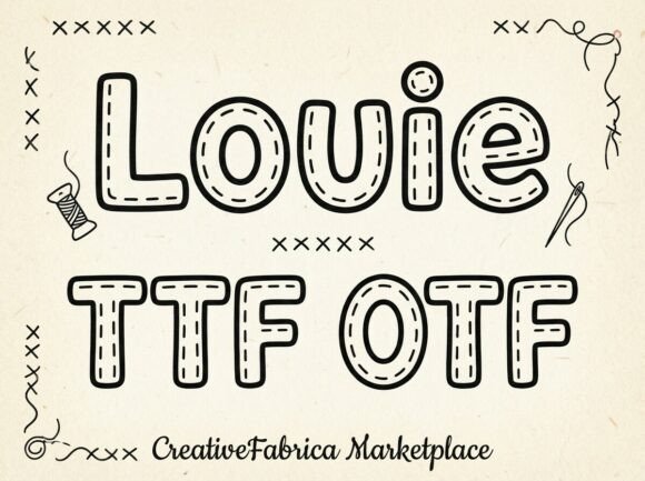Louie: A Display Font That Commands Attention