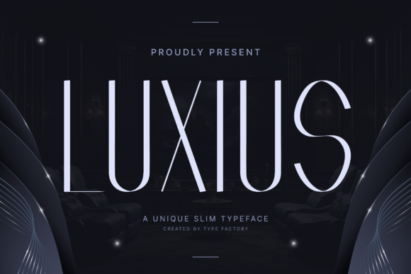 Luxius: A Premium Display Typeface for Handmade Elegance