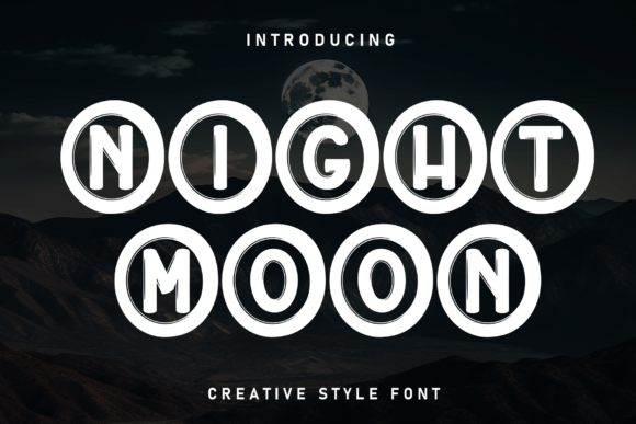 Night Moon: A Display Font That Feels Like a Quiet Moment of Clarity