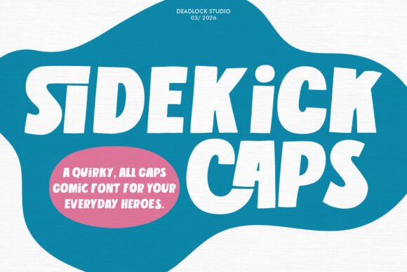 Sidekick Caps: A Display Font That Anchors Your Campaign Message