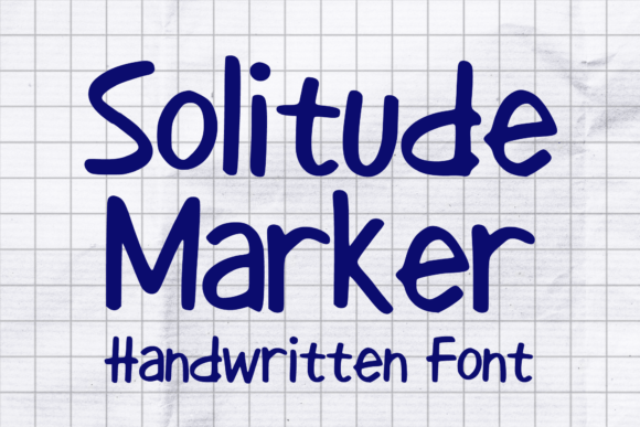 Solitude Marker: A Display Typeface That Anchors Quiet Confidence