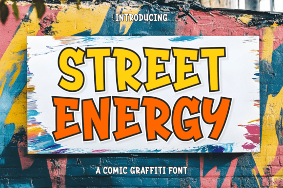 Street Energy: A Bold Display Font for Editorial Impact